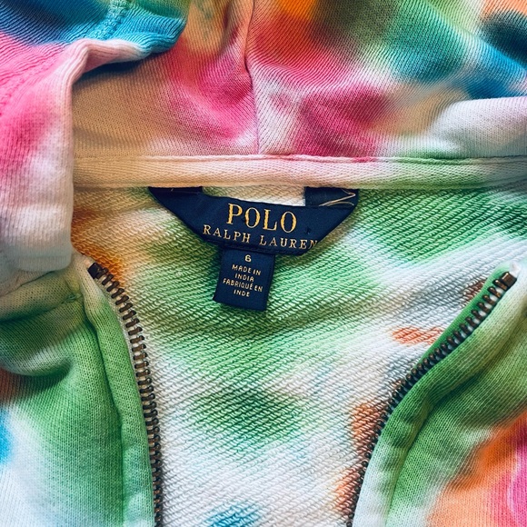 Polo by Ralph Lauren White and Pink Hoodie - Picture 4 of 4